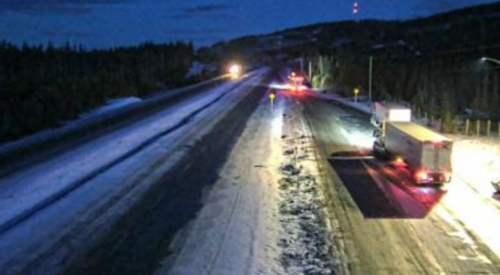 Okanagan Connector fully reopens after overnight closure