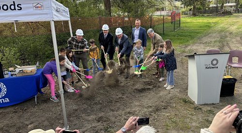 VIDEO: Shovels in the ground for the new DeHart Community Park