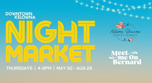 DKA still seeking vendors for new Downtown Kelowna Night Market